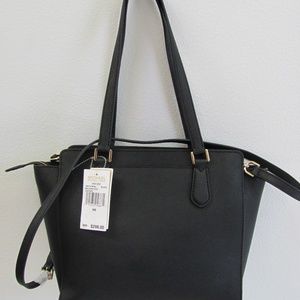 Michael Kors Dee Dee Medium Convertible Tote Black